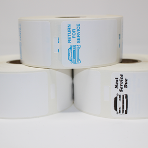 Oil Change Labels