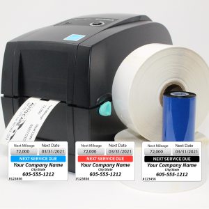 Mitchell1 / ShopKey / ProPack - Godex Printer Starter Package with 1000 Custom Generic (H2) Lowtac Labels